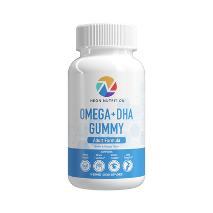 Omega + DHA Gummy - Adult Formula